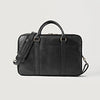 color swatch The Norman Black Leather Briefcase