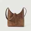 color swatch The Stefani Vintage Tan Brown Leather Hobo Bag