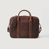 color swatch The Captain Vintage Distressed Brown Leather Briefcase