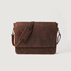 color swatch The Carismatico Vintage Distressed Brown Leather Messenger Bag