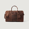 color swatch The Darrio Vintage Distressed Brown Leather Duffle Bag