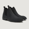 color swatch Clarkson Chelsea Black Nubuck Leather Boots - StudGuard