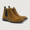 color swatch Clarkson Chelsea Brown Suede Leather Boots - StudGuard