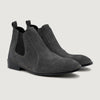 color swatch Clarkson Chelsea Grey Suede Leather Boots - StudGuard