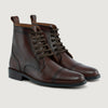 color swatch Knight Derby Burnished Brown Leather Boots - StudGuard