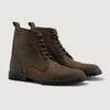 color swatch Knight Derby Burnt Copper Pullup Leather Boots - TerraGrip 