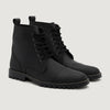 color swatch Knight Derby Matte Black Pullup Leather Boots - TerraGrip 