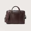 color swatch The Captain Vintage Brown Leather Briefcase