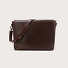 color swatch The Carismatico Vintage Brown Leather Messenger Bag