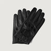 color swatch Ferdinand Black Leather Driving Gloves
